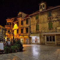 Split Stare Miasto Nocą 2022/08 - 27